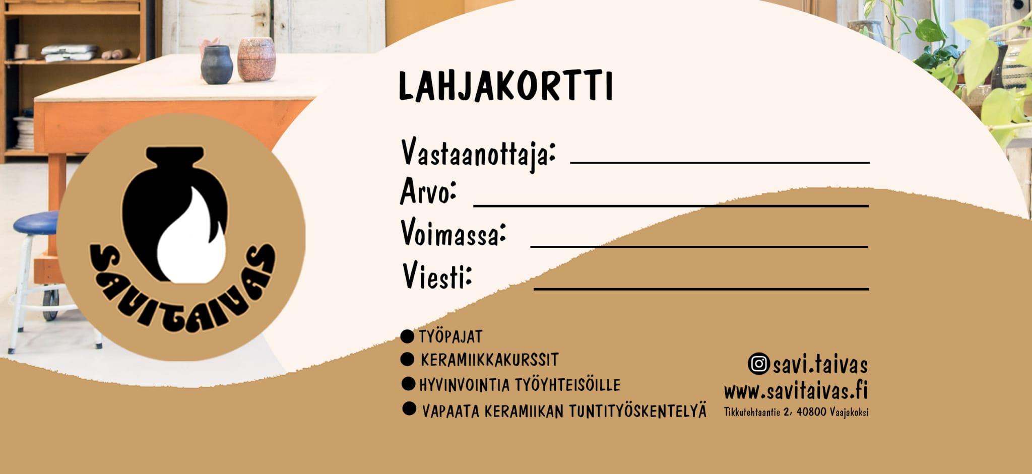 Lahjakortti